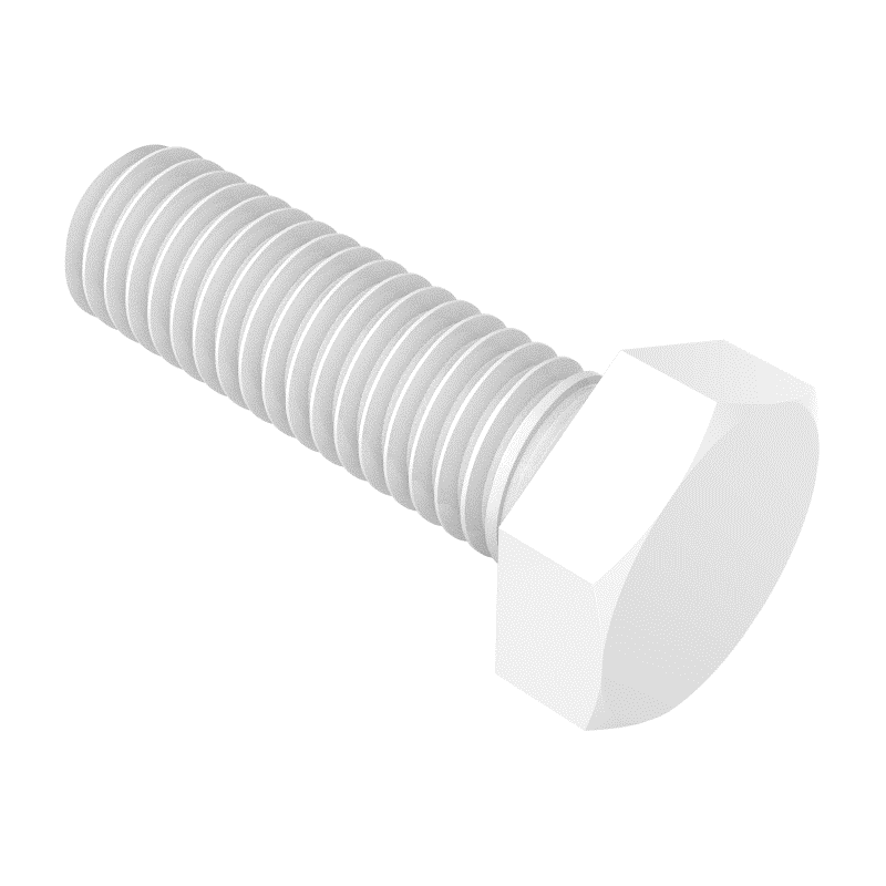 氧化锆六角圆柱头螺钉(全螺纹)