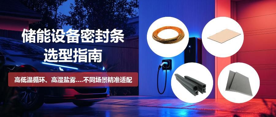 高低温循环、高湿盐雾...储能设备密封条选型指南